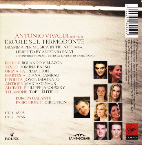 Fabio Biondi - Vivaldi: Ercole sul Termodonte (2010)