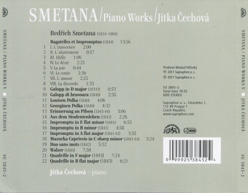 Jitka Cechova - Bedrich Smetana: Piano Works Vol. 5 (2011)