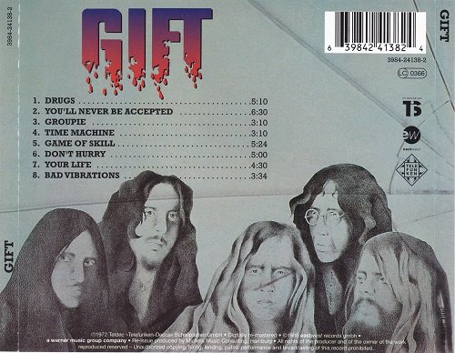 Gift - Gift (Reissue) (1972/1998)