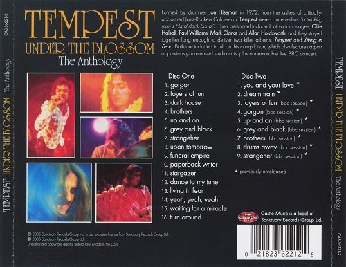 Tempest - Under The Blossom / The Anthology (1973-74/2005)