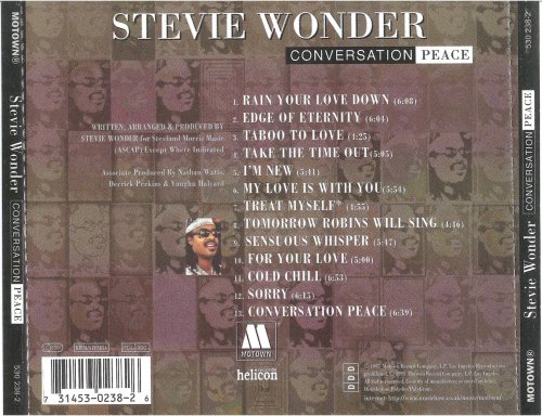 Stevie Wonder - Conversation Peace (1995) CD-Rip