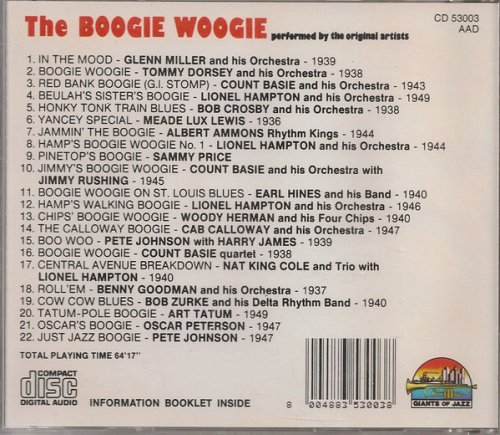 VA - The Boogie Woogie (1990)