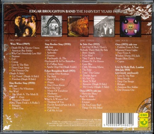 Edgar Broughton Band - Harvest Years 1969-1973 [2001] CD-Rip