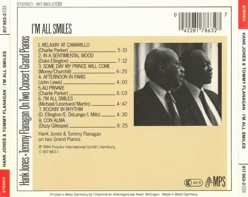 Hank Jones & Tommy Flanagan - I'm All Smiles (1983)