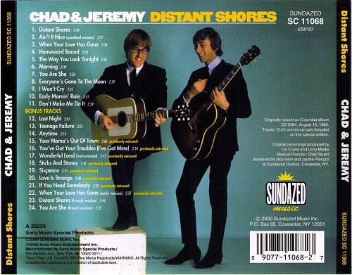 Chad & Jeremy - Distant Shores (Reissue) (1966/2000)