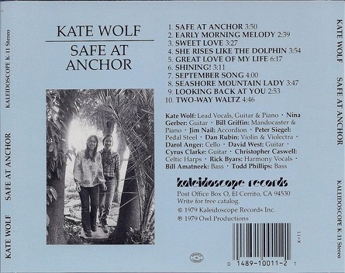 Kate Wolf - Safe At Anchor (Reissue) (1979/1994)