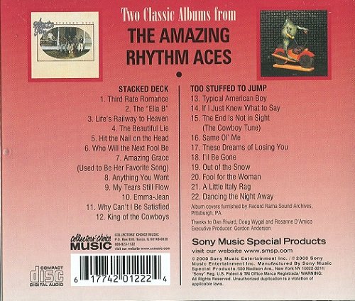 The Amazing Rhythm Aces - Stacked Deck / Too Stuffed To Jump (Reissue) (1977-76/2000)