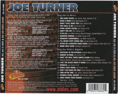 Big Joe Turner - Big Joe Is Here & Big Joe Rides Again (2002)