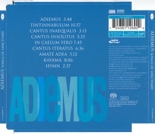 Adiemus – Songs Of Sanctuary (Remaster 2003) [SACD]