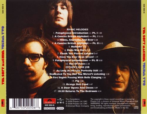 The Soft Machine - Volume Two (1969)