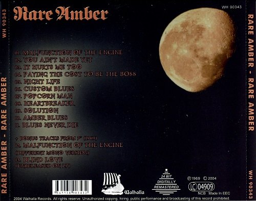 Rare Amber - Rare Amber (Reissue) (1969/2004)