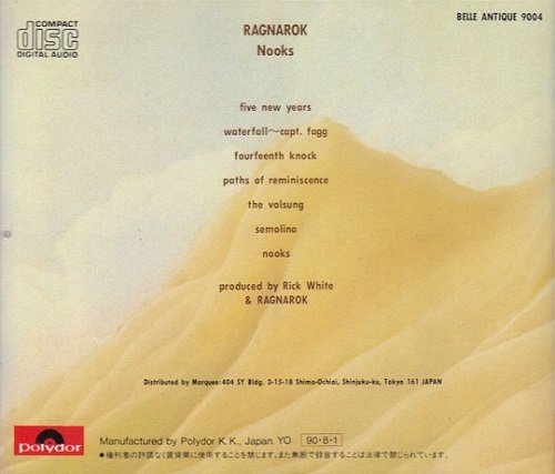 Ragnarok - Nooks (Reissue) (1976/1990)