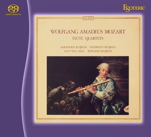 Kuijken Quartet - Mozart: Flute Quartets (2014) [DSD64 + Hi-Res]