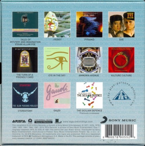 The Alan Parsons Project - Complete Albums Collection (2014) CD-Rip