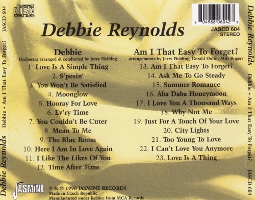Debbie Reynolds - Debbie & Am I That Easy To Forget? (1996)