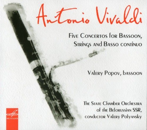 Valery Popov - Vivaldi: Five Concertos for Bassoon, Strings & Basso continuo (2013)