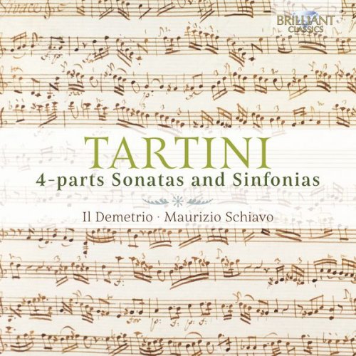 Il Demetrio & Maurizio Schiavo - Tartini: 4-parts Sonatas and Sinfonias (2019) [Hi-Res]