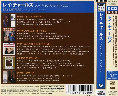 Ray Charles - Original Album Series (5 CD Box Set, Japan) (2010)