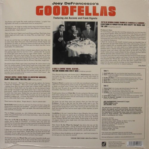 Joey DeFrancesco - Joey DeFrancesco's Goodfellas (1999) [2015 Vinyl]