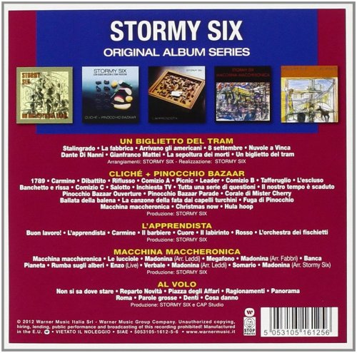 Stormy Six - Original Album Series (5CD Box Set) (2012)