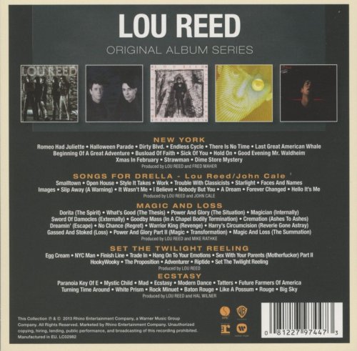 Lou Reed - Original Album Series (5CD Box Set) (2013) Lossless