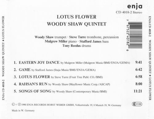 Woody Shaw Quintet - Lotus Flower (1982) CD Rip