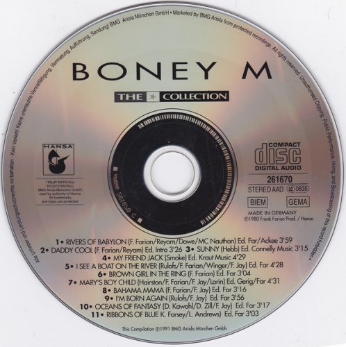 Boney M - The Collection (1991)