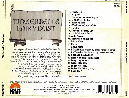 Tinkerbell's Fairydust - Tinkerbell's Fairydust (Reissue) (1965-69/2009)