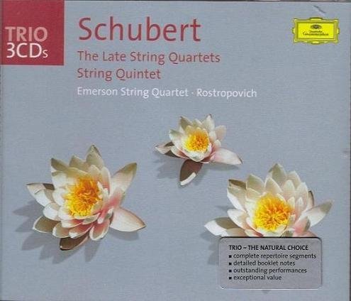 Emerson String Quartet, Mstislav Rostropovich - Schubert: The Late String Quartets, String Quintet (2004)