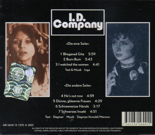 I.D. Company - I.D. Company (Reissue) (1970/2005)