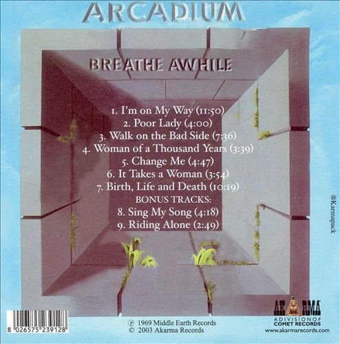 Arcadium - Breathe Awhile (Reissue) (1969/2000)