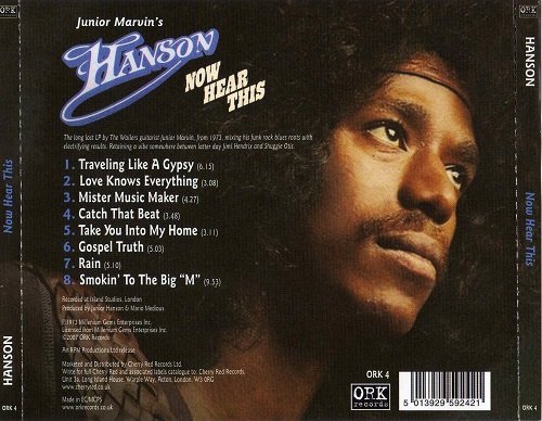 Hanson - Now Hear This (Reissue, Remastered) (1973/2007)