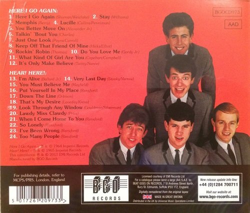 The Hollies - Here I Go Again + Hear! Here! (Reissue, Remastered) (1964-65/2011)