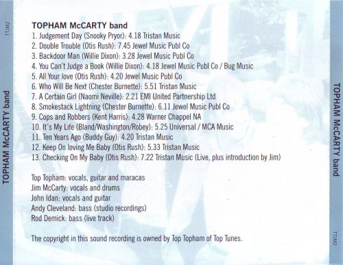 Topham McCarty Band - Topham McCarty Band (2014) Lossless