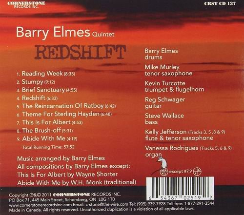 Barry Elmes Quintet - Redshift (2011)