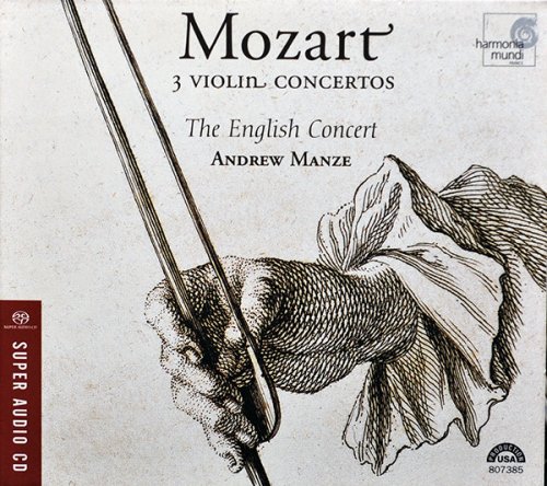 Andrew Manze - Mozart: 3 Violin Concertos (2006) [SACD]