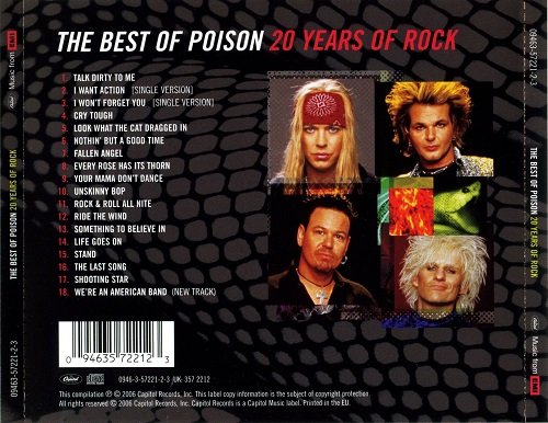poison discography flac