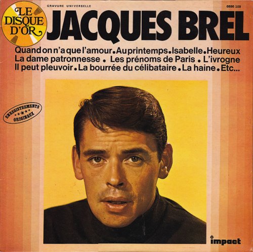 Jacques Brel - Jacques Brel /Jacques Brel Volume 2 / Enregistrement Public (1967-79) Vinyl