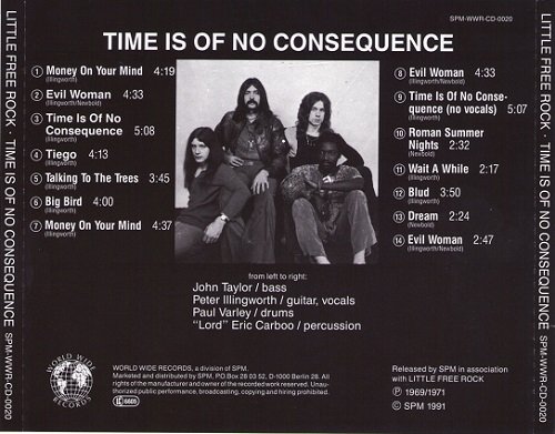 Little Free Rock - Time Is of No Consequenc (Reissue) (1969-71/1991)