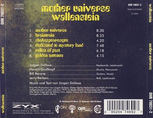 Wallenstein - Mother Universe (Reissue) (1972/1999)