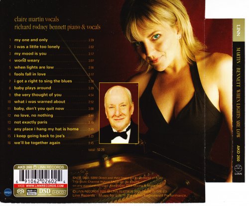 Claire Martin & Richard Rodney Bennett - When Lights Are Low (2005) [SACD]