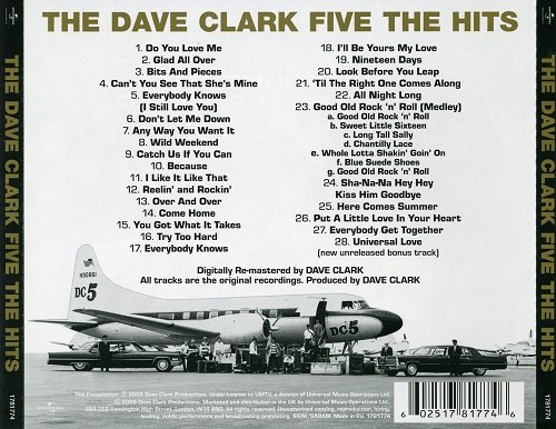 The Dave Clark Five - The Hits (Remastered) (2008)