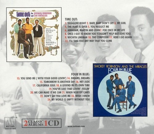 Smokey Robinson & The Miracles - Time Out & Four In Blue (Remastered) (2001)