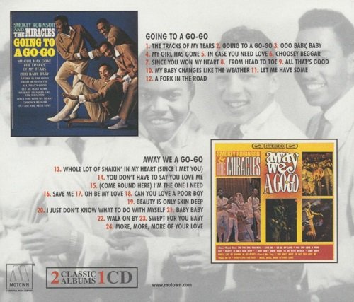 Smokey Robinson And The Miracles - Going To A Go-Go / Away We A Go-Go (Remastered) (2001)
