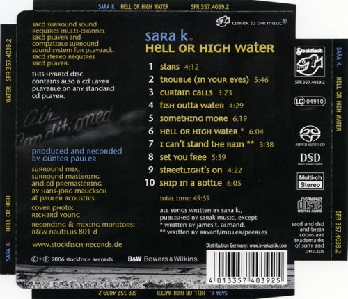 Sara K. - Hell or High Water (2006) [SACD]