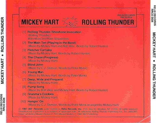 Mickey Hart - Rolling Thunder (Reissue) (1972/1987)