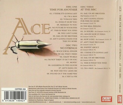 Ace - Time For Another / No Strings / At The BBC (Reissue) (1975-77/2011)