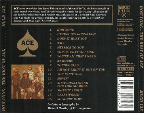 Ace - How Long: The Best Of (Reissue) (1993)