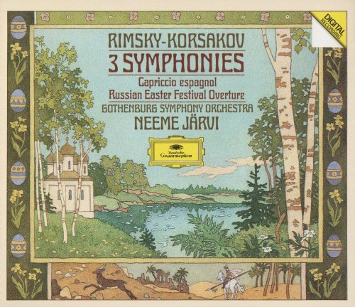Neeme Jarvi - Rimsky-Korsakov: The Complete Symphonies, Russian Easter Festival Overture, Capriccio Espagnol (1988) CD-Rip
