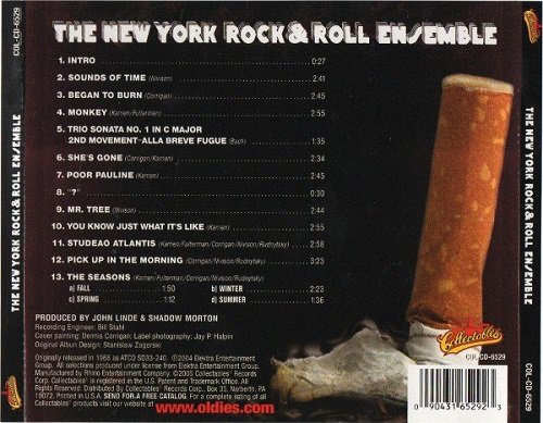 The New York Rock & Roll Ensemble - The New York Rock & Roll Ensemble (Reissue) (1968/2005)